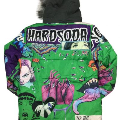 Psycho Green Puffer Jackets