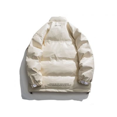 Smiley Puffer Beige Jacket