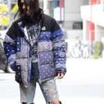USA Blue Puffer Jacket