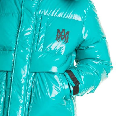 M.A. Logo Down Puffer Jacket AMIRI