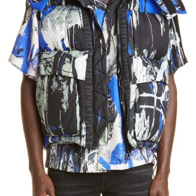 AMIRI Paint Splatter Hooded Down Puffer Vest, Main, color, BLUE AMIRI Paint Splatter Hooded Down Puffer Vest, Main, color, BLUE AMIRI Paint Splatter Hooded Down Puffer Vest, Main, color, BLUE AMIRI Paint Splatter Hooded Down Puffer Vest, Main, color, BLUE Show all SIZE INFO True to size. DETAILS & CARE Looking like an abstract-expressionist canvas, this puffer vest is hooded and filled with down for a layer that nails the art of everyday style and warmth. 24" front length; 27" back length (size Medium) Two-way front-zip closure Drawcord-toggle hood with hook-and-loop closure Chest welt pocket; front dual-entry zip and snap-flap bellows pockets Drawcord-toggle hem Lined, with down fill 100% nylon Dry clean Made in Italy Men's Designer Clothing Item #6883959 Free Shipping & Returns See more Have Questions? Chat with us or call 1.877.543.7463 GIFT OPTIONS Choose your gift options at Checkout. Some items may not be eligible for all gift options. Free Pickup Printed gift message (free) DIY Nordstrom gift box (free) Nordstrom gift box (free) Signature gift wrap (free) Delivery Email gift message (free) Printed gift message (free) DIY Nordstrom gift box ($3) Nordstrom gift box ($5) Need help finding the perfect gift? We've got you covered. Shop Gifts Paint Splatter Hooded Down Puffer Vest AMIRI