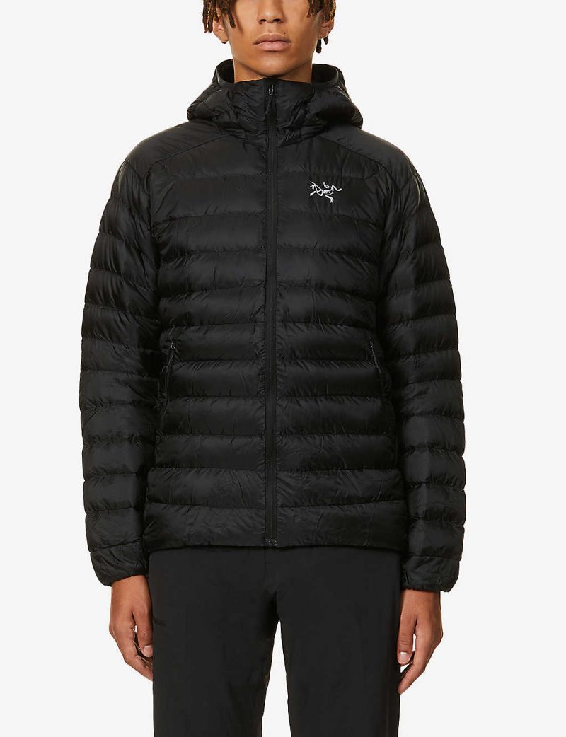 Cerium LT Padded Hooded Shell Down Jacket - The Puffer Jackets