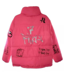 ariana-grande-7-rings-pink-puffer-jacket