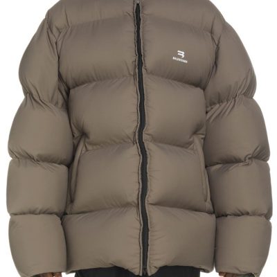 Cozy Sporty B Logo Puffer Coat BALENCIAGA