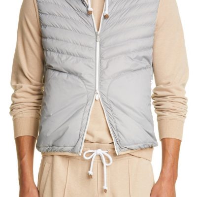Quilted Down Vest BRUNELLO CUCINELLI