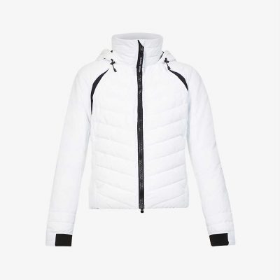 Hybridge Base padded shell-down jacket