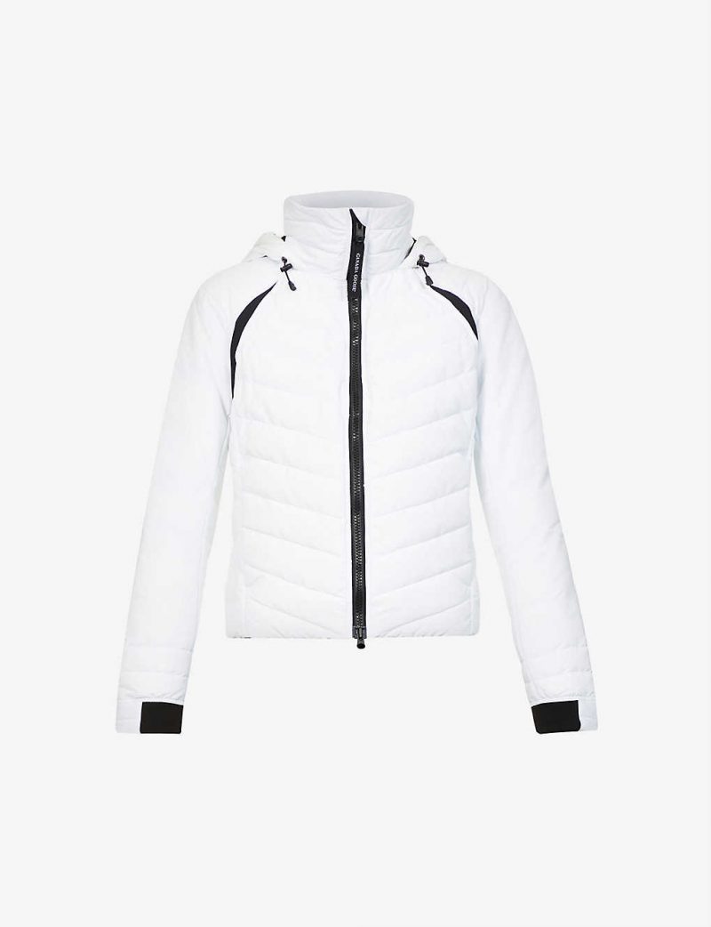 Hybridge Base padded shell-down jacket