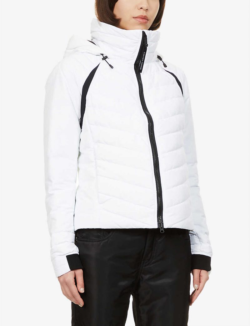 Hybridge Base padded shell-down jacket