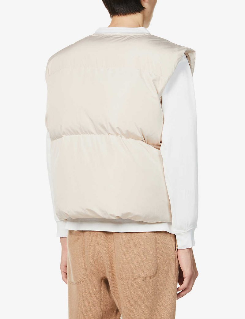 COLD LAUNDRY Padded V-neck shell gilet