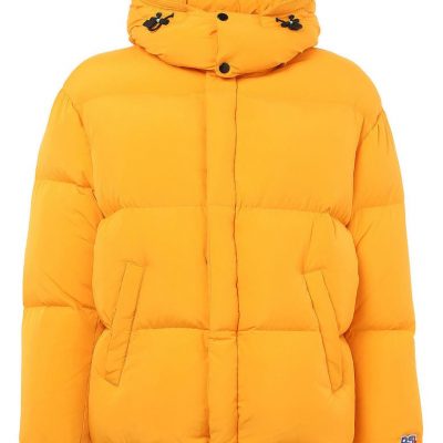 Hooded Nylon Puffer Coat DIESEL®