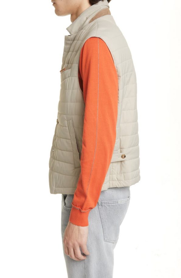 Packable Quilted Vest The Puffer Jackets