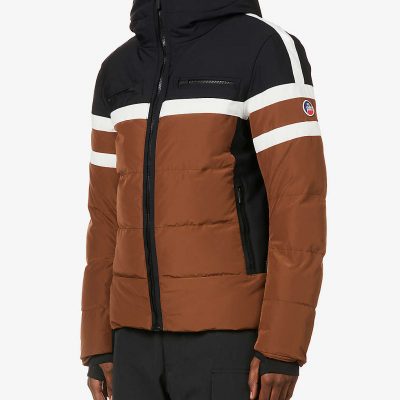 Abelban colour-blocked stretch-shell jacket