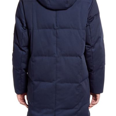 Plaid Down & Feather Parka KARL LAGERFELD PARIS