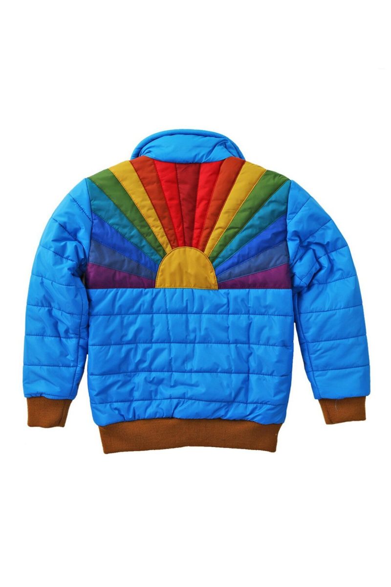 Kid’s Sunburst Purple Magic Puffer Jacket