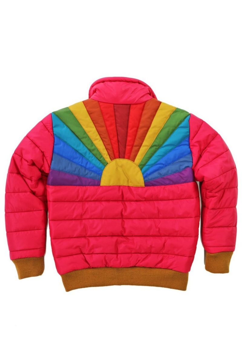 Kid’s Sunburst Purple Magic Puffer Jacket