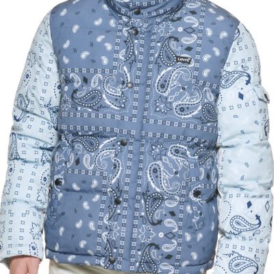 Patterned Water Resistant Puffer Jacket LEVI'S®