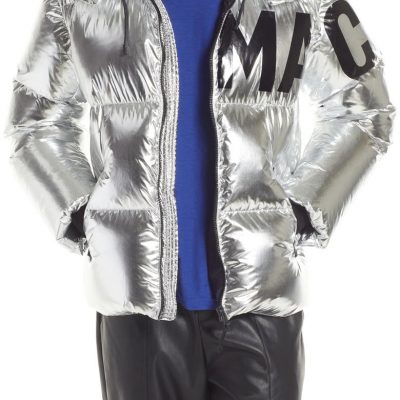 Metallic Logo Puffer Jacker MACKAGE