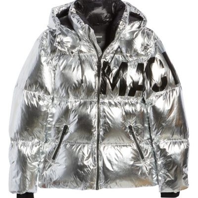 Metallic Logo Puffer Jacker MACKAGE