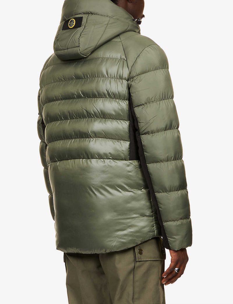 MAURICE BENISTI Quilted shell-down jacket