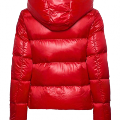 Mens Puffer Red Jacket