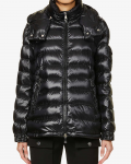 Dalles Padded Shell-Down Puffer Black Jacket