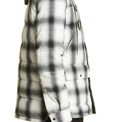 7 Moncler FRGMT Hiroshi Fujiwara Morany Down Cotton Flannel Jacket