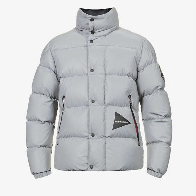 Bunkyo reflective padded shell-down jacket