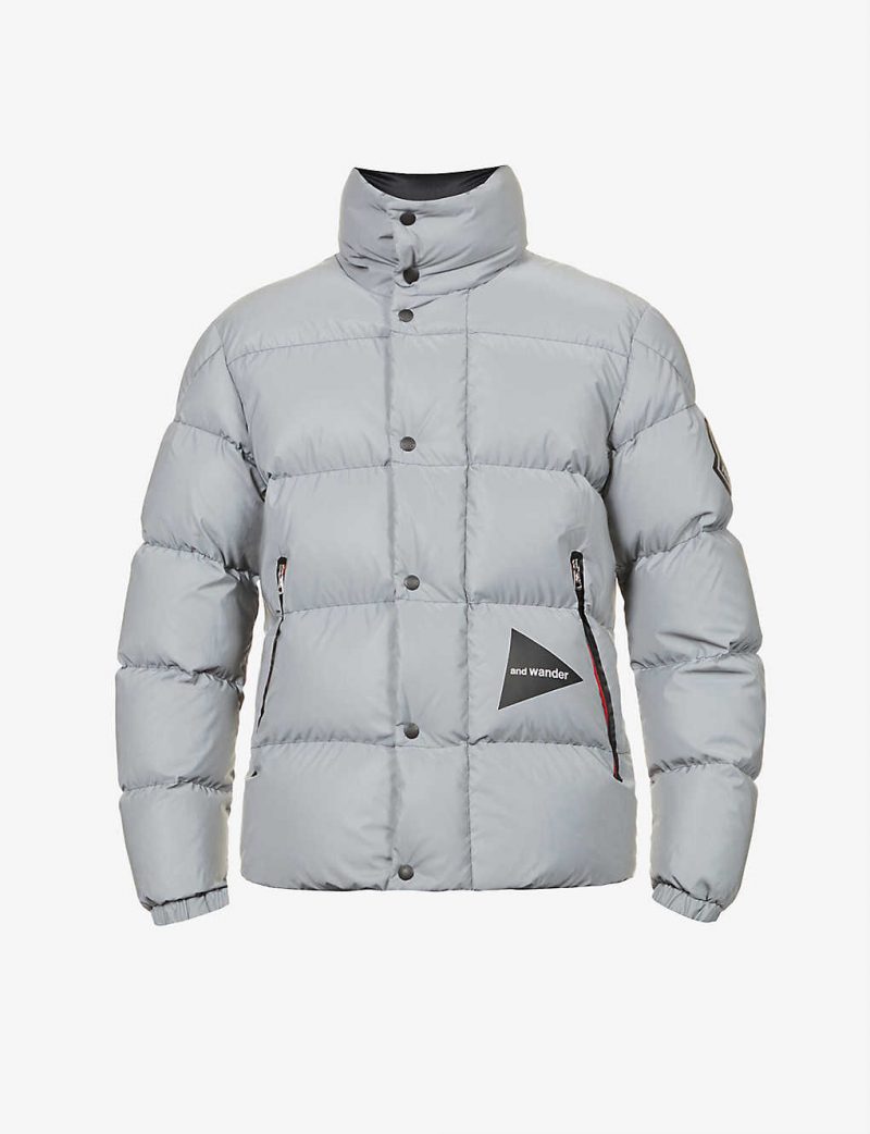 Bunkyo reflective padded shell-down jacket