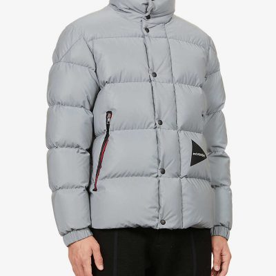 Bunkyo reflective padded shell-down jacket