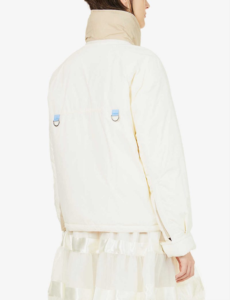Moncler Genius x 2 Moncler 1952 Woman Reisa high-neck shell-down jacket