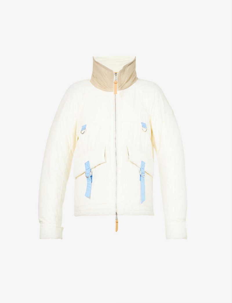 Moncler Genius x 2 Moncler 1952 Woman Reisa high-neck shell-down jacket