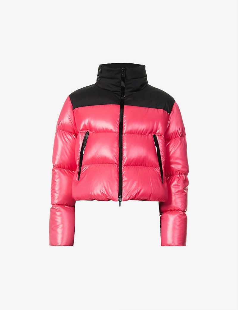 Jasione branded shell-down jacket