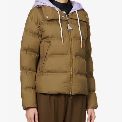 Loctudy down-filled shell hooded puffer jacket