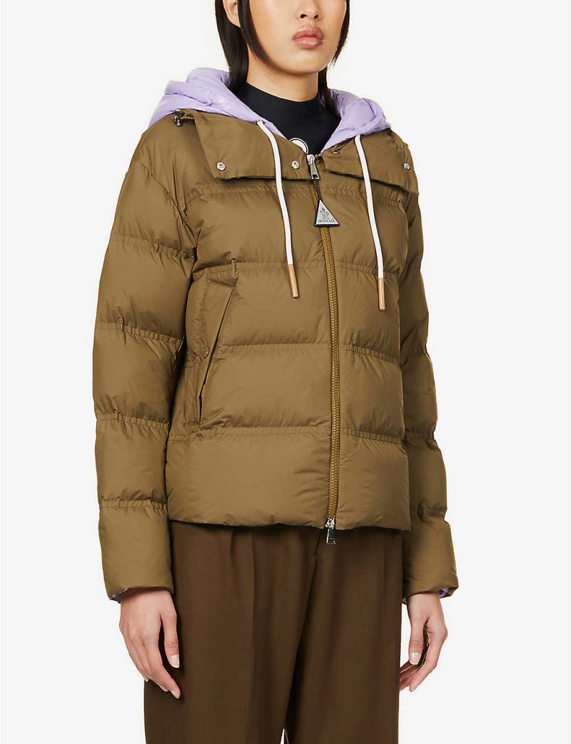 Loctudy down-filled shell hooded puffer jacket