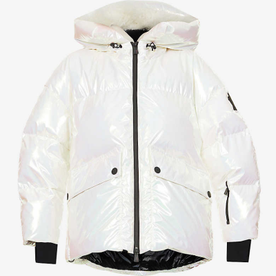 Tillier padded shell-down jacket