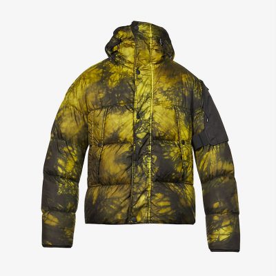 nemen-branded-tie-dye-shell-down-jacket