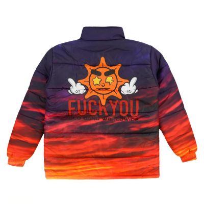 Night Skies Fuck You Puffer Jacket