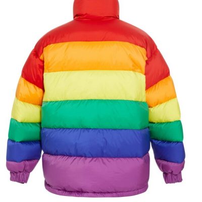 Gooba Rainbow Puffer Jacket