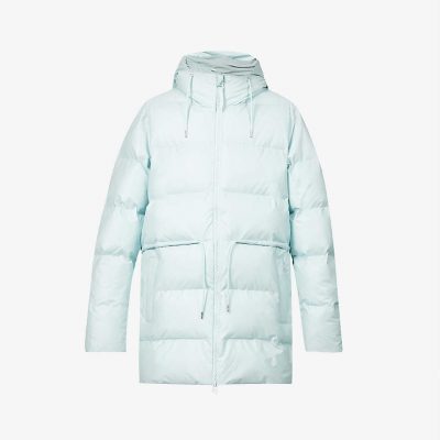 Padded shell puffer jacket
