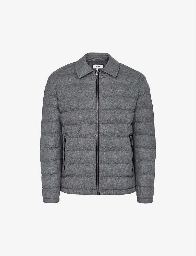 Margenta lightweight woven puffer jacket