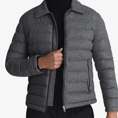 Margenta lightweight woven puffer jacket