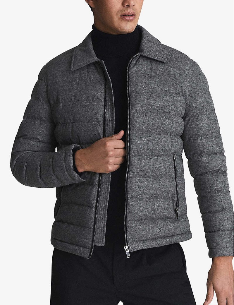Margenta lightweight woven puffer jacket