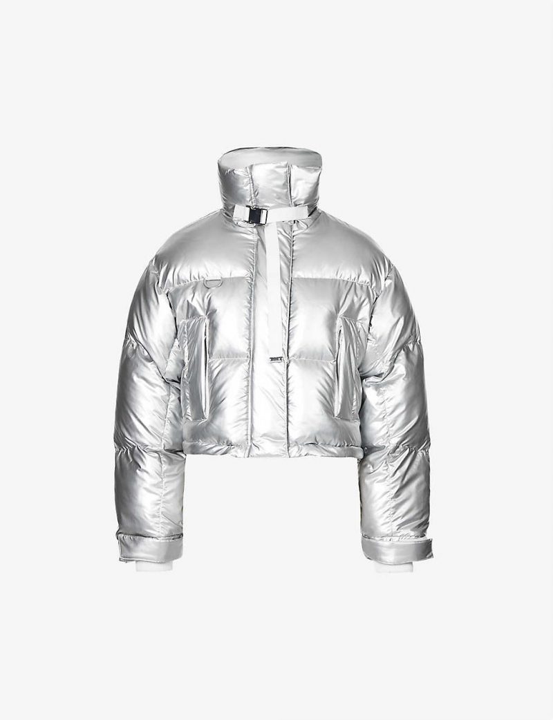 Laurel High Neck Shell Puffer Jacket