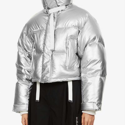 Laurel High Neck Shell Puffer Jacket