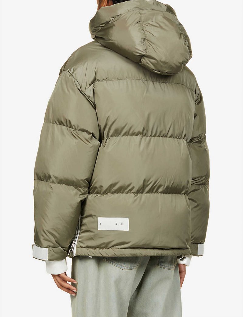 Willow padded recycled polyamide puffer jacket