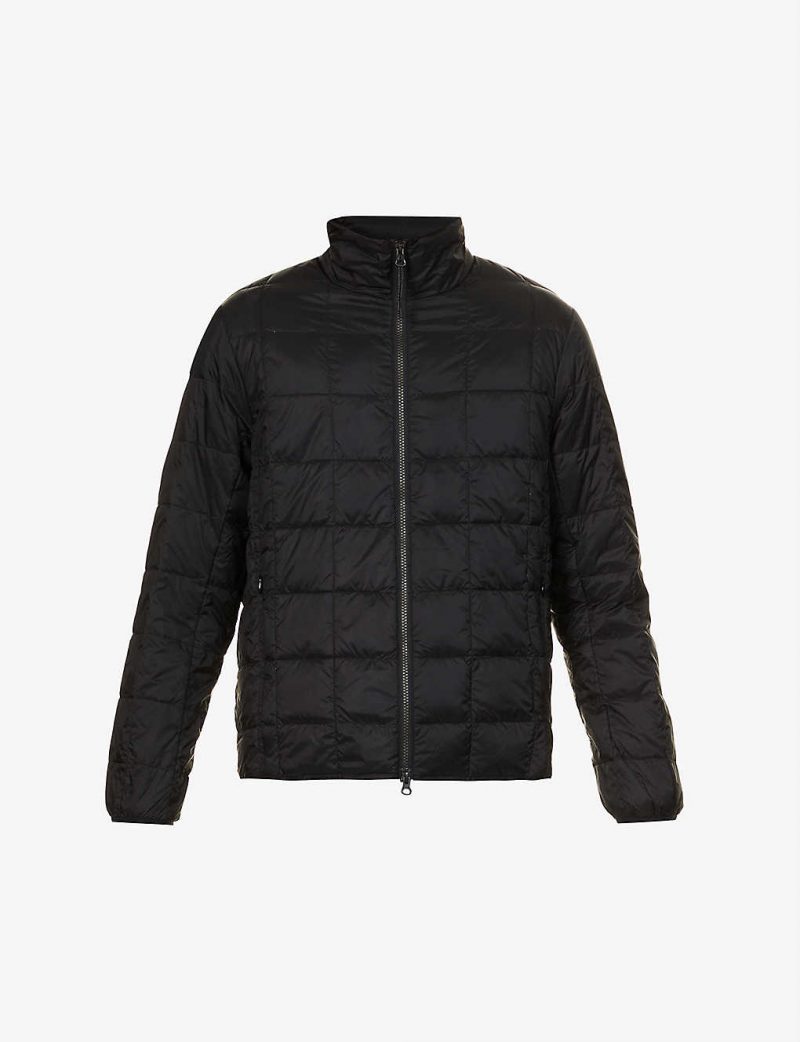 taion-high-neck-quilted-shell-down-black-jacket