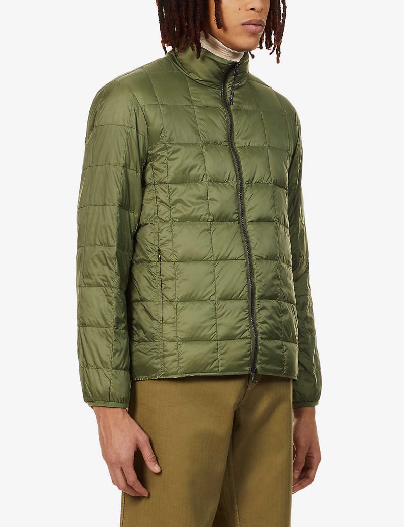 High Neck Quilted Shell Down Jacket | The Puffer jackets