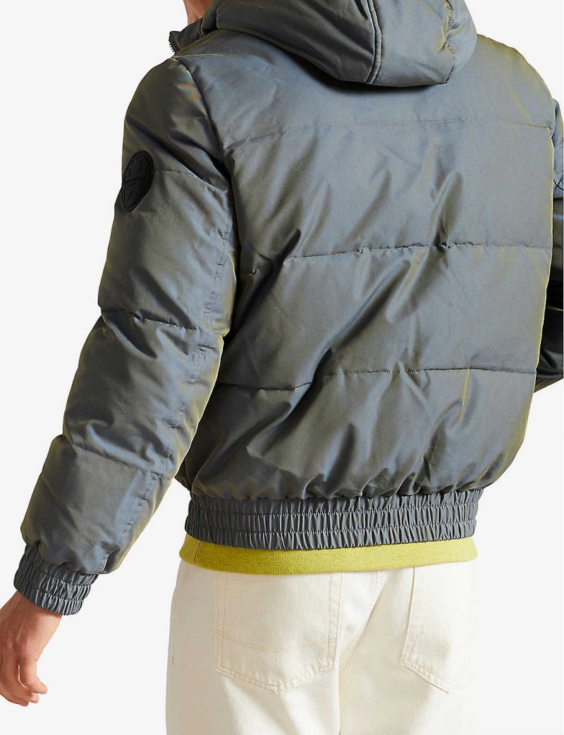 Keava padded cotton-blend hooded jacket