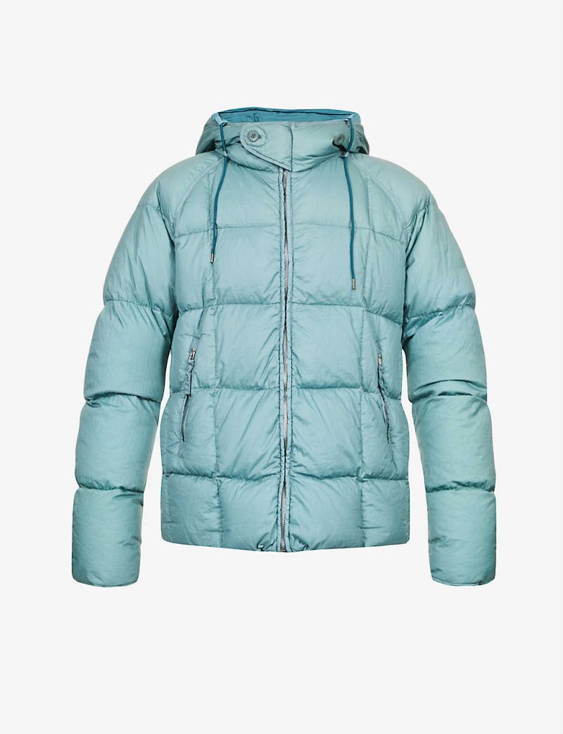 Anorak padded shell-down hooded jacket
