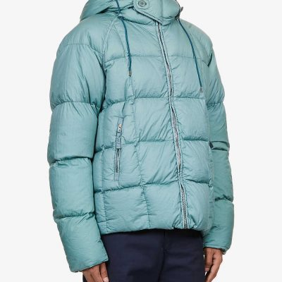 Anorak padded shell-down hooded jacket